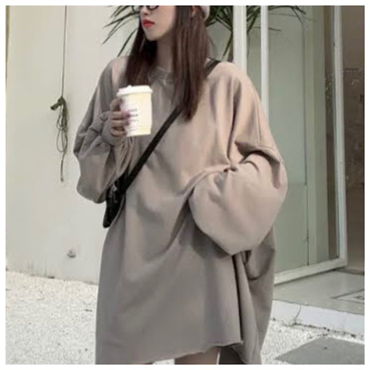 シングル グレー ルーズ トップ コートプルオーバー レディース きれいめ 韓国 人気 コーデ 軽量 大きいサイズ おすすめ おしゃれ 暖かい 秋冬 すっきり かわいい トレンド ゆったり 30代 40代 50代 Tp 136kmy 21年秋冬新作
