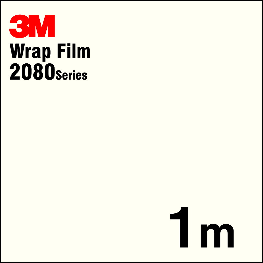 3Mラップフィルム 2080 シリーズ2080-SP10 サテンパールホワイト 152.4cm x 1m｜IMAGINE　STYLE