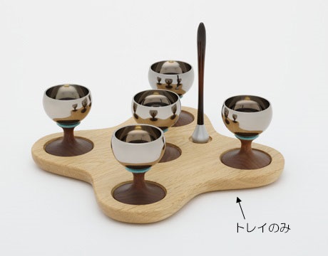 山口久乗　優凛　どれみりん五音セット用トレイ　 【仏具/リン/ベル/ハンドベル/ミュージックベル】 【お取り寄せ商品】