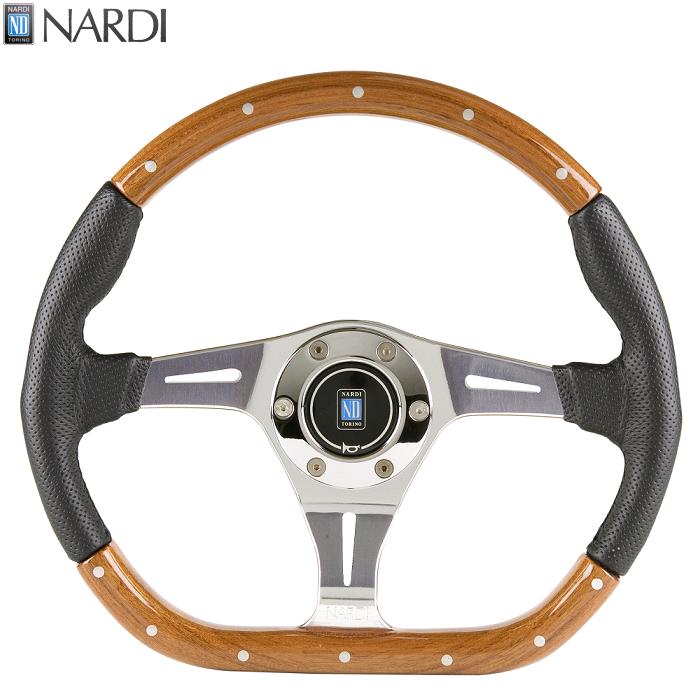楽天市場】車 ハンドル 木 木製 NARDI ナルディ N075 ウッド