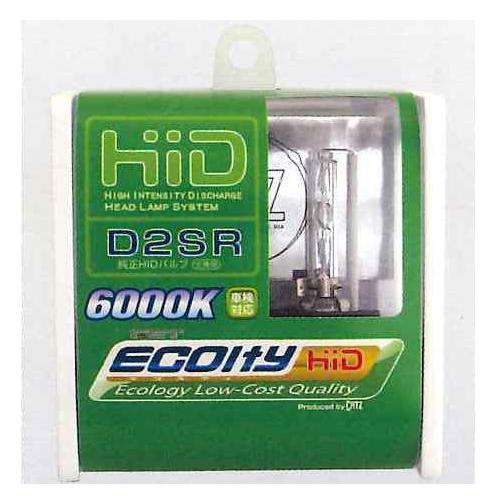 【送料無料(沖縄・離島を除く)】FET CATZキャズ ECB1　ZECOLTY エコルティー HID　純正交換タイプ D2SR 6000K【お取り寄せ商品】【ヘッドライト、ヘッドランプ、HID、ディスチャージ】｜カッパ、カー用品の新未来創造