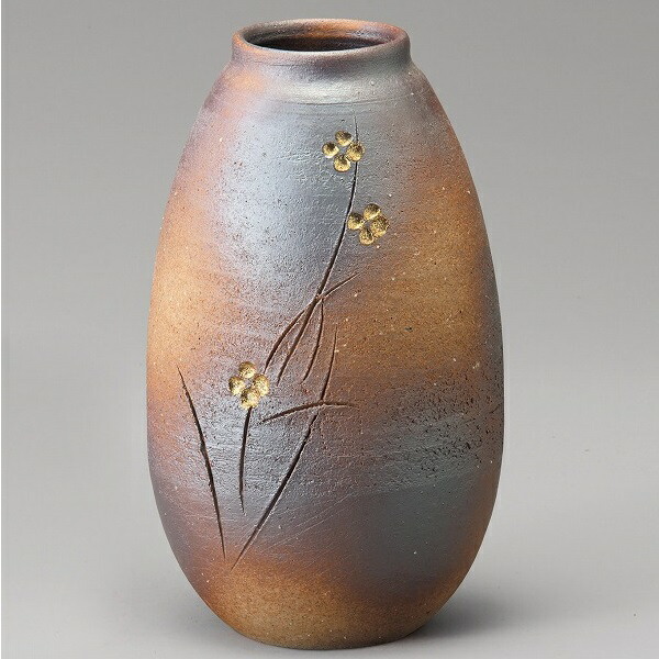 楽天市場】信楽焼 508-02 白釉立線花入【メーカー直送品】【同梱/代引