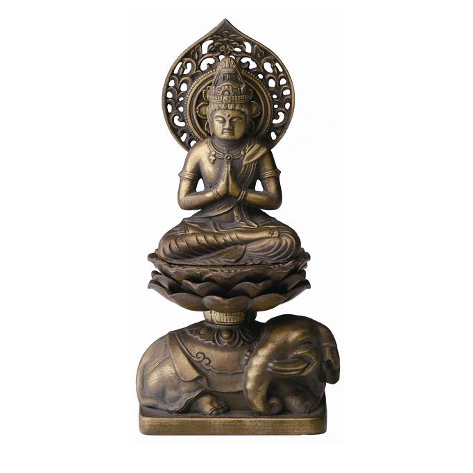 ナガエ　BZ-006-KBS　大日如来　古美青銅　15cm