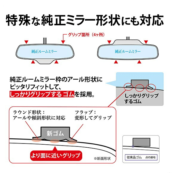 楽天市場 ナポレックス Bw 762 ワイドミラー 240f 平面鏡 お取り寄せ商品 カー用品 車用ルームミラー バックミラー サブミラー 鏡 新未来創造