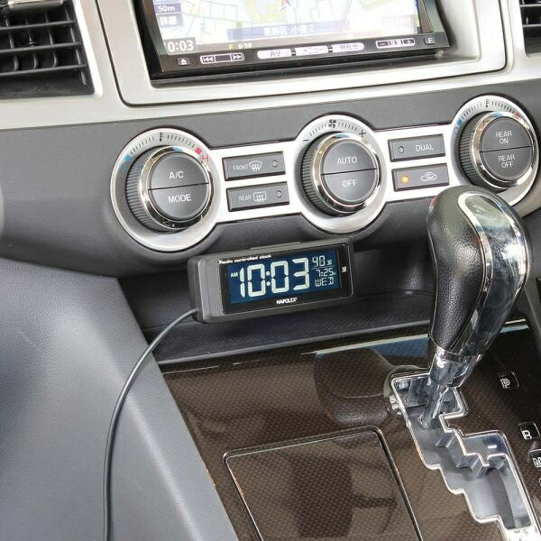 楽天市場 A Z ナポレックス Fizz 1075 車用電波時計 カープラグ 楽天市場 A Z ナポレックス Fizz 1075 車用電波時計 カープラグ
