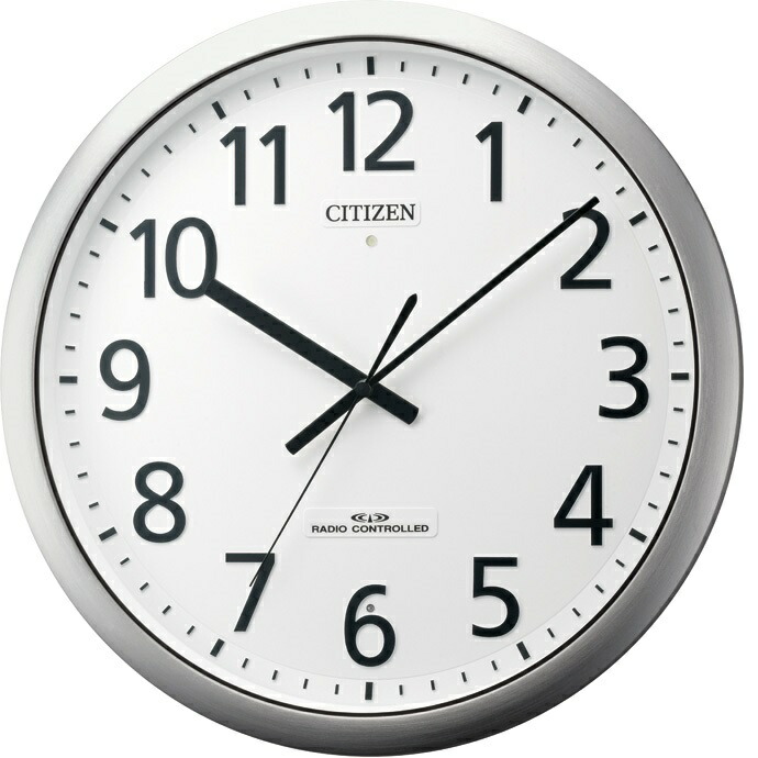 CITIZEN（シチズン）　8MY484-019　パルフィス484　電波掛時計 【オフィス 事務所 教室 壁掛け 時計 シンプル デジタル アナログ おすすめ おススメ】 【お取り寄せ商品】【代引不可】