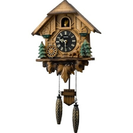 楽天市場】【RHYTHM】リズム工業 鳩時計 カッコーメルビルR 掛時計