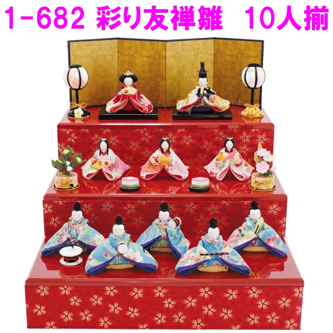 楽天市場】ビリー ドールハウスキット 6622 ミニミニひな人形5段飾り