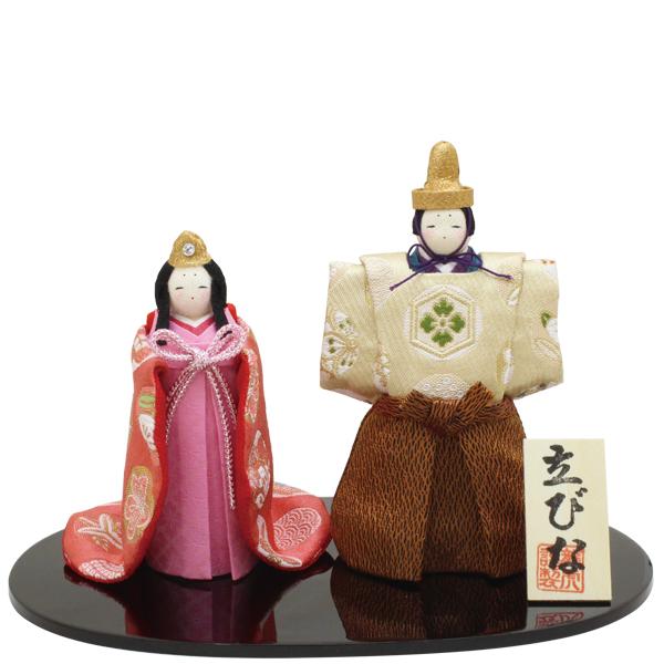 リュウコドウ　1-758　雛人形　夢彩華立雛 【お取り寄せ商品】おしゃれ　インテリア　雛人形　ひな祭り　お雛様　ひな人形　ひな壇　雛飾り 5,775円