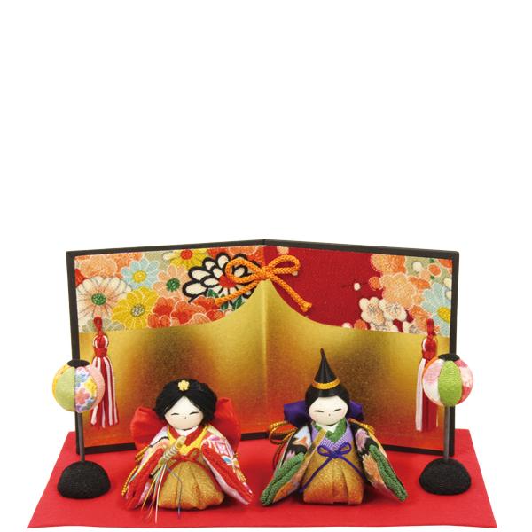 リュウコドウ　1-764　雛人形　彩雛 ボンボリ付 【お取り寄せ商品】おしゃれ　インテリア　雛人形　ひな祭り　お雛様　ひな人形　ひな壇　雛飾り