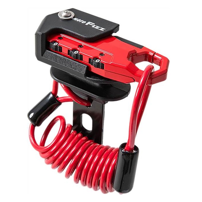 楽天市場】タナックス MF-4753 ヘルメット用ワイヤーロック