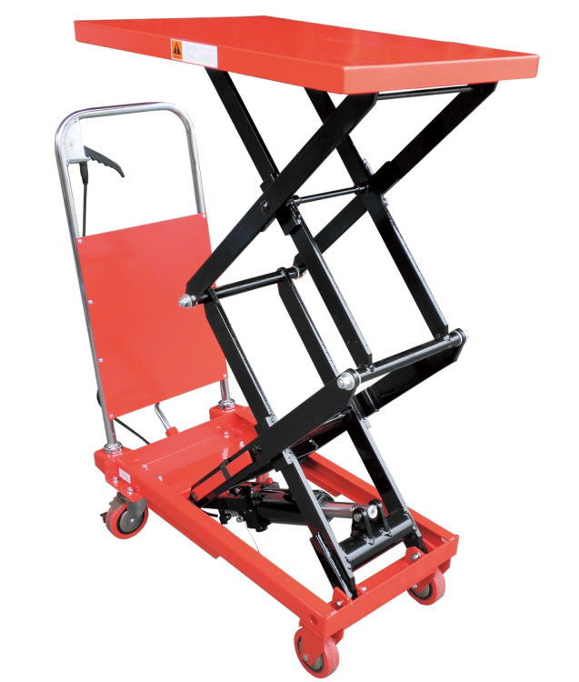 和コーポレーション <br>油圧テーブル運搬車150kg <br>KT-150HL 高上昇タイプ <br>[送料無料][代引不可] <br>※重量物の為、北海道・沖縄・離島は送料別途見積となります<br>[法人様限定][個人様は運送会社営業所止め]<br>[車上渡し][時間指定不可]