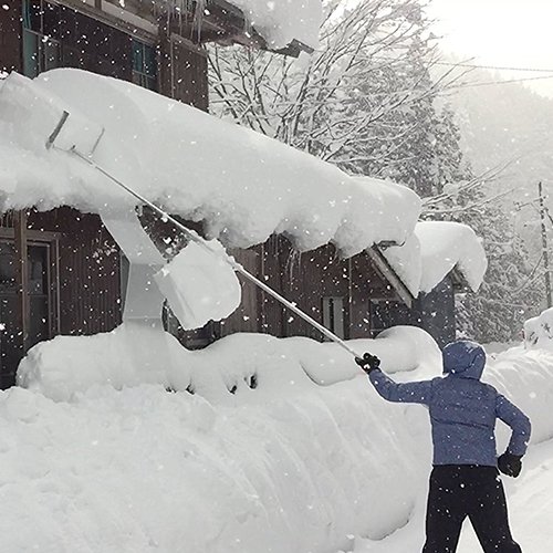 楽天市場】屋根の雪下ろし道具 らくらく雪すべーる 雪を切り、雪が 