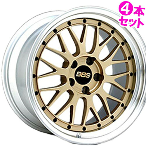 20インチ 10.0J 5/112 BBS LM 新品 正規品 ホイール 4本セット価格 [カラー] 〈ディスク〉ゴールド〈リム〉シルバーダイヤカット (GL-SLD) 【タイヤ組込可能】