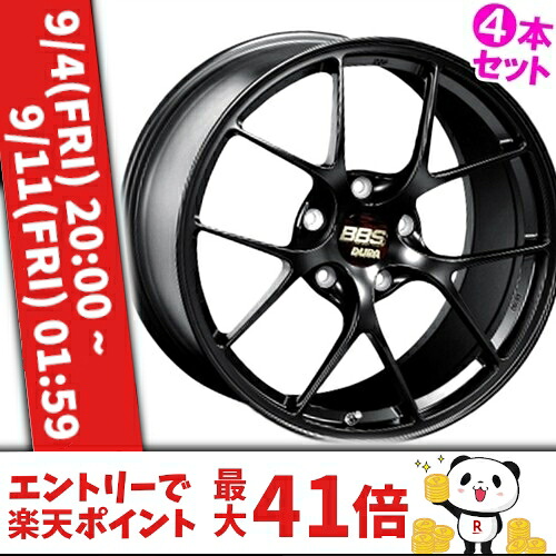 19インチ 9.0J 5/120 BBS RI-D 新品 正規品 ホイール 4本セット価格 [カラー] マットブラック (MB) 【タイヤ組込可能】｜カーマニアNo.1