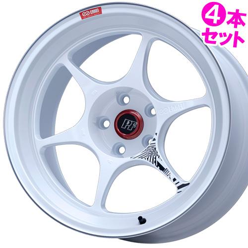 16インチ 8.0J 5/114.3 エンケイ パフォーマンスライン PF06 新品 正規品 ホイール 4本セット価格 [カラー] マシニングホワイト (M/W) 【タイヤ組込可能】