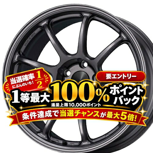 【4/10(金)限定！ポイント最大26倍！】 17インチ 8.0J 5/112 エンケイ パフォーマンスライン PF09 新品 正規品 ホイール 1本価格 [カラー] ダークシルバー (DS) 【タイヤ組込可能】