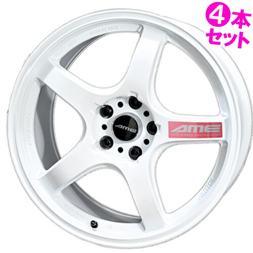 17インチ 7.5J 4/100 共豊 トレーサー GT-V 新品 正規品 ホイール 4本セット価格 [カラー] レーシングホワイト (WHITE) 【タイヤ組込可能】