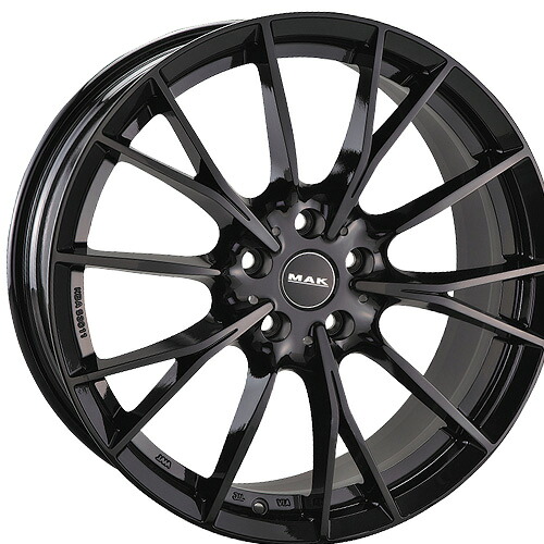 【4/10(金)限定！ポイント最大26倍！】 16インチ 7.0J 5/112 マック ファブリック 新品 正規品 ホイール 1本価格 [カラー] グロスブラック (GB) [車種専用] 2シリーズアクティブツアラー(U06) 【タイヤ組込可能】