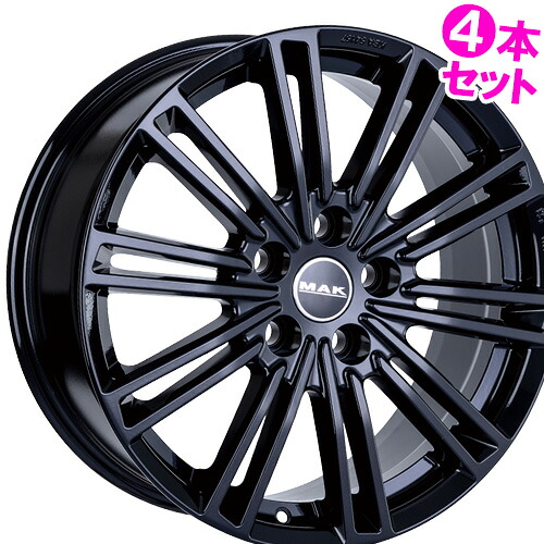 18インチ 8.0J 5/120 マック ヨーク 新品 正規品 ホイール 4本セット価格 [カラー] グロスブラック (gb) [車種専用] ランドローバー・ディフェンダー 【タイヤ組込可能】
