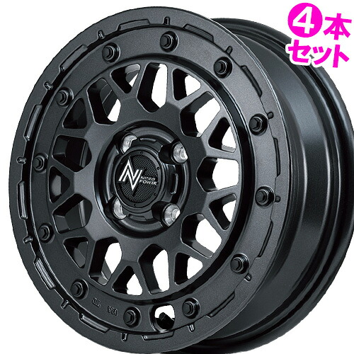 14インチ 4.5J 4/100 マルカ ナイトロパワー M29 スティンガー 新品 正規品 ホイール 4本セット価格 [カラー] バレルブラック (BB) 【タイヤ組込可能】｜カーマニアNo.1