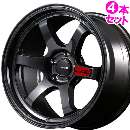 18インチ 9.5J 5/120 マルカ MID レーシング R06 新品 正規品 ホイール 4本セット価格 [カラー] クリスタルブラック (CBK) 【タイヤ組込可能】 92,444円