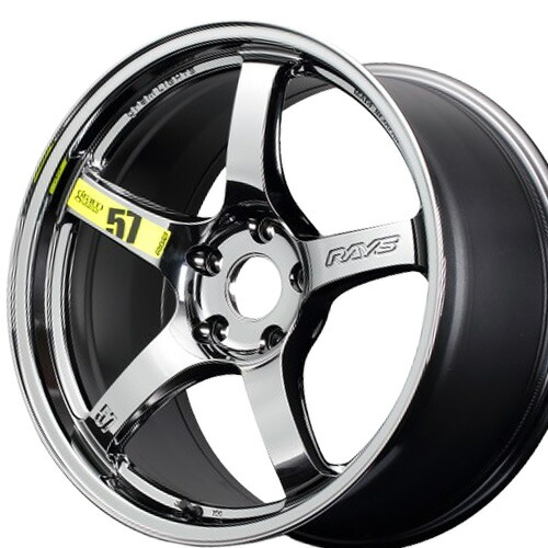 楽天市場】単品1本価格 19インチ 8.5J 5/120 RAYS レイズ gramLIGHTS