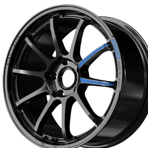 17インチ 7.0J 5/114.3 レイズ グラムライツ 57NR spec-M 新品 正規品 ホイール 1本価格 [カラー] グロッシーブラック (GX) 【タイヤ組込可能】