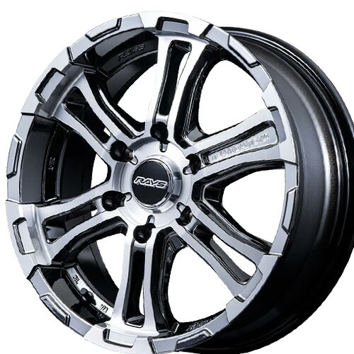 【2026/新製品】 16インチ 6.5J 6/139.7 レイズ チームデイトナ FDX-SG 新品 正規品 ホイール 1本価格 [カラー] DC/サイドレイズブラックメタルコート (SAJ) 【タイヤ組込可能】 49,230円