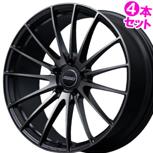 【記念品特典付き※なくなり次第終了】 21インチ 9.0J 5/108 レイズ VMF L-01 プレミアム 新品 正規品 ホイール 4本セット価格 [カラー] マットトランスルーセントブラック (PH) 【タイヤ組込可能】 232,180円