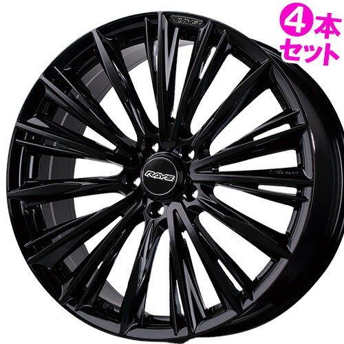18インチ 7.0J 5/114.3 レイズ ベルサス クラフトコレクション ヴォウジェ リミテッド 新品 正規品 ホイール 4本セット価格 [カラー] グロッシーブラック (GX) 【タイヤ組込可能】｜カーマニアNo.1