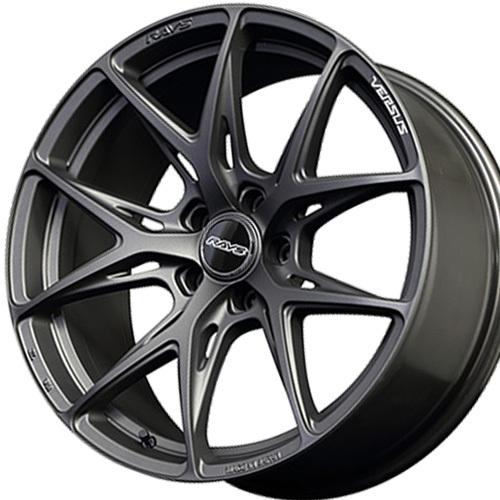 19インチ 8.0J 5/114.3 レイズ ベルサス VV21S 新品 正規品 ホイール 1本価格 [カラー] マットスーパーダークガンメタ (APJ) 【タイヤ組込可能】｜カーマニアNo.1