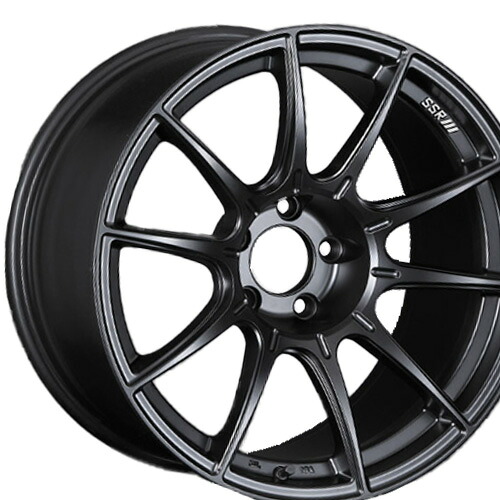18インチ 9.0J 5/100 SSR ジーティー エックスゼロワン 新品 正規品 ホイール 1本価格 [カラー] フラットブラック (FBK) 【タイヤ組込可能】