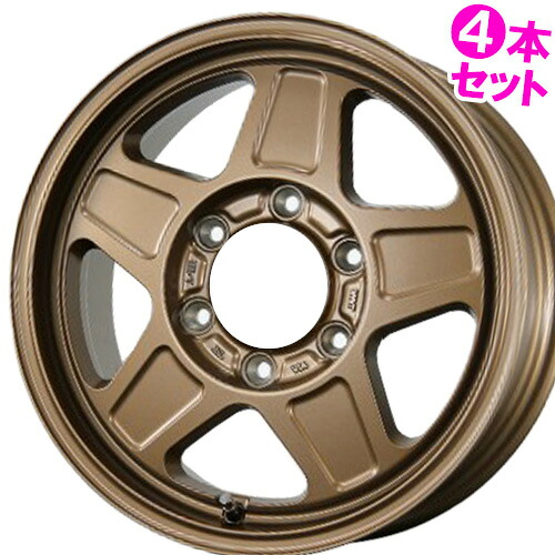 16インチ 5.5J 5/139.7 トピー ランドフット GWD 新品 正規品 ホイール 4本セット価格 [カラー] マットゴールド (MG) 【タイヤ組込可能】