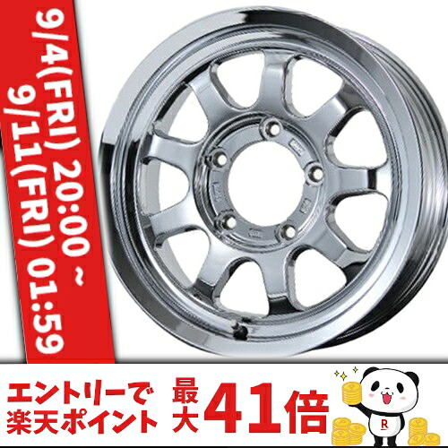 15インチ 5.5J 5/139.7 トピー ブロウズ ロブナイン 新品 正規品 ホイール 1本価格 [カラー] クローム (Chrome) 【タイヤ組込可能】｜カーマニアNo.1