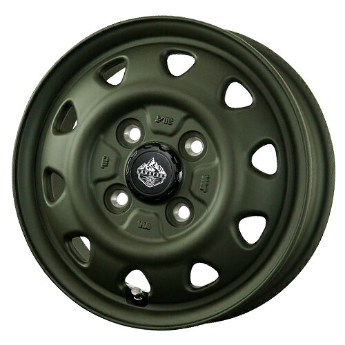 14インチ 5.0J 4/100 トピー ランドフット SWZ 新品 正規品 ホイール 1本価格 [カラー] オリーブドラブ (OD) 【タイヤ組込可能】 11,633円
