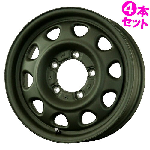 16インチ 5.5J 5/139.7 トピー ランドフット SWZ 新品 正規品 ホイール 4本セット価格 [カラー] オリーブドラブ (OD) 【タイヤ組込可能】