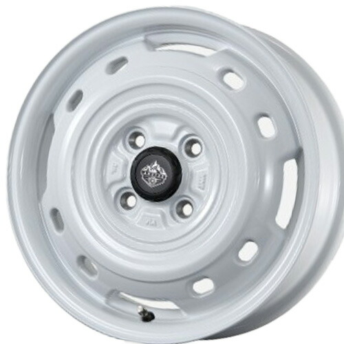 15インチ 4.5J 4/100 トピー ランドフット XFG 新品 正規品 ホイール 1本価格 [カラー] ホワイト (WH) 【タイヤ組込可能】