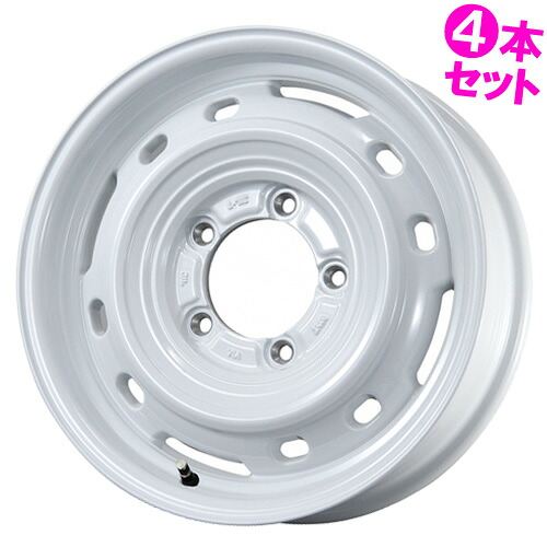 16インチ 6.0J 5/139.7 トピー ランドフット XFG 新品 正規品 ホイール 4本セット価格 [カラー] ホワイト (WH) 【タイヤ組込可能】