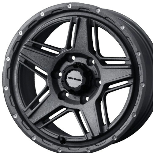 18インチ 8.0J 6/139.7 ウェッズ ウェッズアドベンチャー マッドヴァンス 07 新品 正規品 ホイール 1本価格 [カラー] フリントグレイ (FLINT GRAY) [車種専用] ランドクルーザープラド（150）、 ハイラックス（120）他 【タイヤ組込可能】｜カーマニアNo.1 22,412円