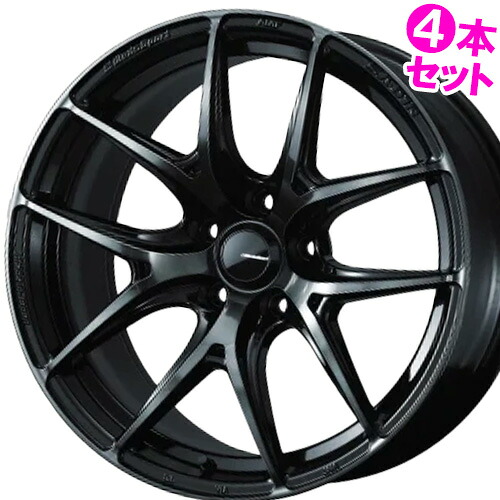 17インチ 7.0J 5/100 ウェッズ ウェッズスポーツ SA-01R 新品 正規品 ホイール 4本セット価格 [カラー] ウォースブラッククリアー (WBC) 【タイヤ組込可能】