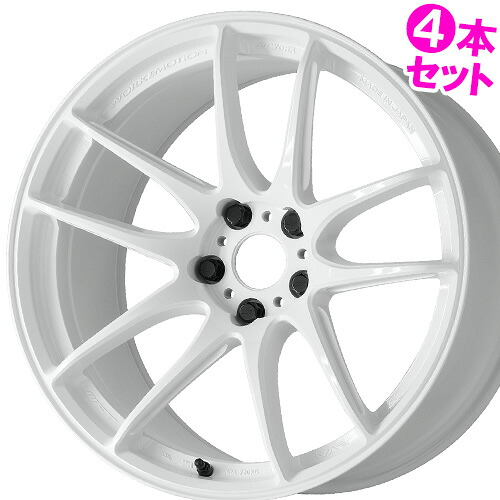 【2026/新製品】 17インチ 7.5J 4/98 ワーク ワークエモーション CR至極 新品 正規品 ホイール 4本セット価格 [カラー] アイスホワイト (ICW) 【タイヤ組込可能】