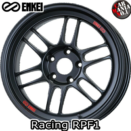 楽天市場】ENKEI(エンケイ) レーシング RPF1 15×7.0J +35 4/100 カラー：MBK 15インチ 4穴 P.C.D100  FACE TYPE：F ホイール新品1本 Racing RPF1 : カーマニアNo.1