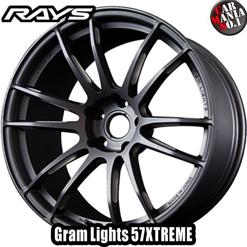 タイヤはフジ 7.5J 7.50-18 YOKOHAMA PARADA Spec-X 235/55R18 57トランセンド ホイール4本セット レイズ RAYS サマータイヤ 18インチ グラムライツ 送料無料