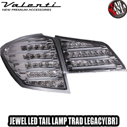 VALENTI JAPAN(ヴァレンティジャパン) ジュエルLEDテールランプTRAD レガシィ ツーリングワゴン/レガシィ アウトバック(BR系) カラー：クリア/クローム TSBRLEG-CC-1 47,520円