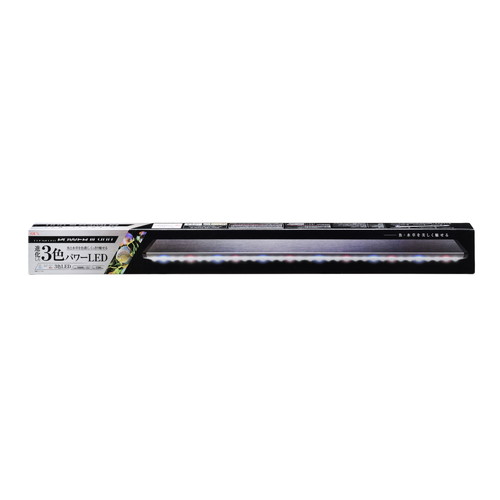 クリアLED POWER3 900 1本 ジェックス GEX 3色 LED アクアリウム パナソニック製 基盤 アダプター 色温度 10000K 1500lm