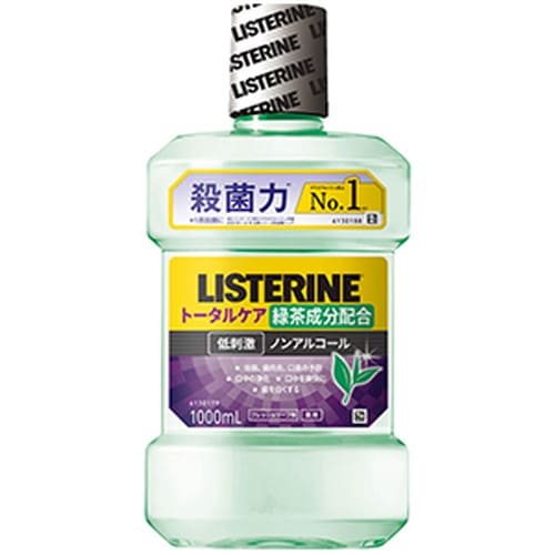 リステリン 薬用 トータルケア グリーンティー 1l 医薬部外品listerine マウスウォッシュ マウスウオッシュ ギフト