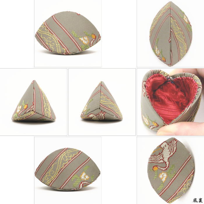 楽天市場 日用品 雑貨 アクセサリー入れ 宝石入れ 宝石入れ 貝の口 正絹名物裂使用 いまや茶の湯日本茶 今屋静香園