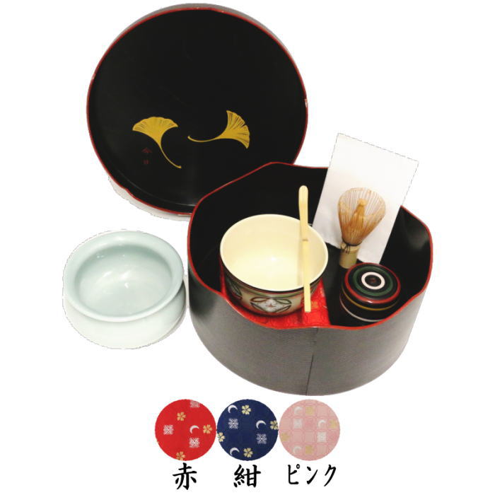 楽天市場】【茶器/茶道具セット 千歳盆セット】 普及品 千歳盆真塗 