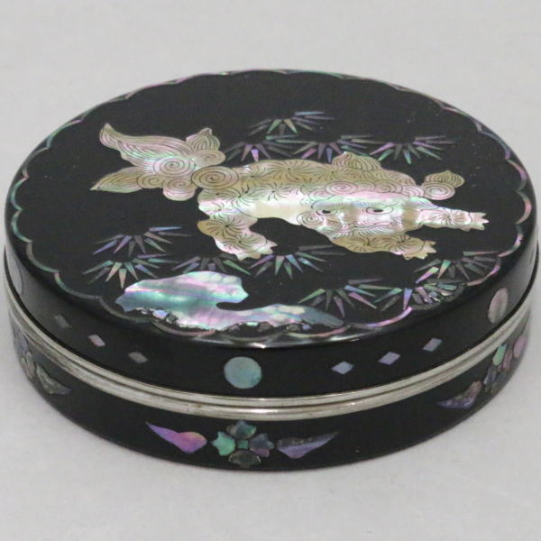 楽天市場】【茶器/茶道具 香合】 琉球青貝 宗旦好写し 中村宗悦作